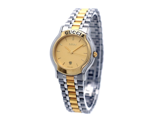 グッチ 8000L レディース クオーツ SS×GP USED　Gucci