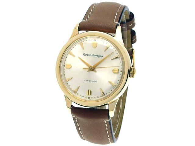 ジラールペルゴ ジャイロマチック 14KYG 自動巻 OH済 1960年代
