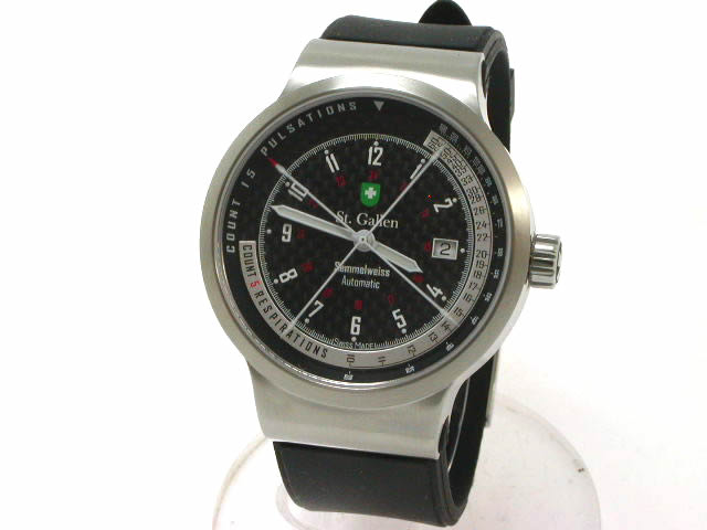 St. Gallen 42mm Automatic DP5 Pulsometer New