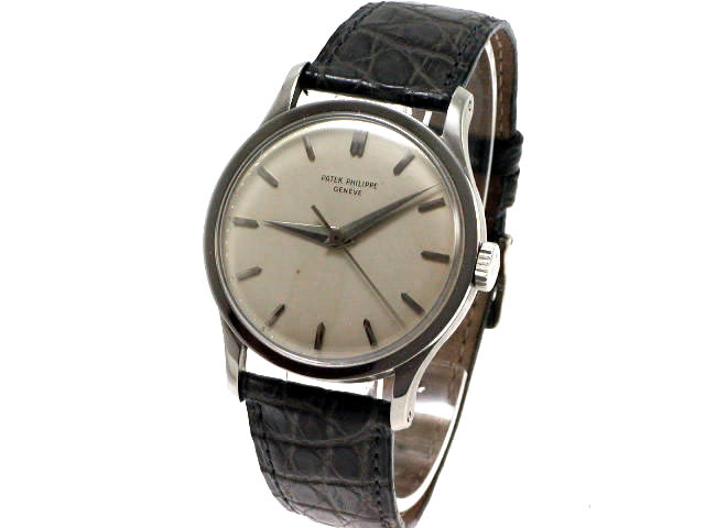 パティックフィリップ Ref.570 18K無垢 WG ビッグカラトラバ Cal.27SC 手巻 1960年代 Patek Philippe