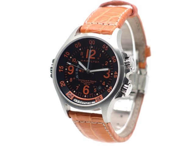 ハミルトン カーキ GMT エアレース H77665973 自動巻 USED