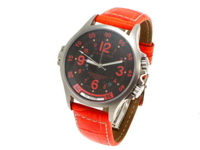 ハミルトン カーキ GMT エアレース H77665673 自動巻 USED　