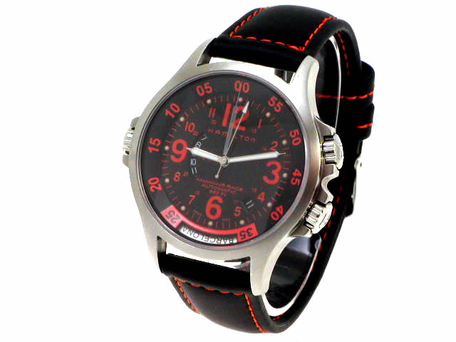 ハミルトン カーキ GMT エアレース H77665673 自動巻 USED　