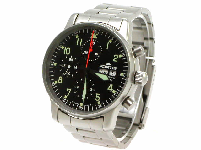 フォルティス フリーガー クロノグラフ 自動巻 597.10.141 USED　