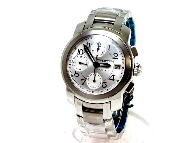 ボーム&メルシェ ケープランド クロノグラフ SS MOA08387 新品