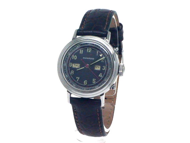 モバード Ref.14819 トリプルカレンダー 手巻 OH済 1950年代　