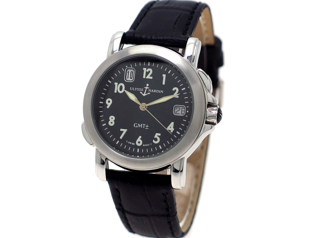 ユリスナルダン サンマルコGMT± 203-22 自動巻 OH済 1990年代 USED
