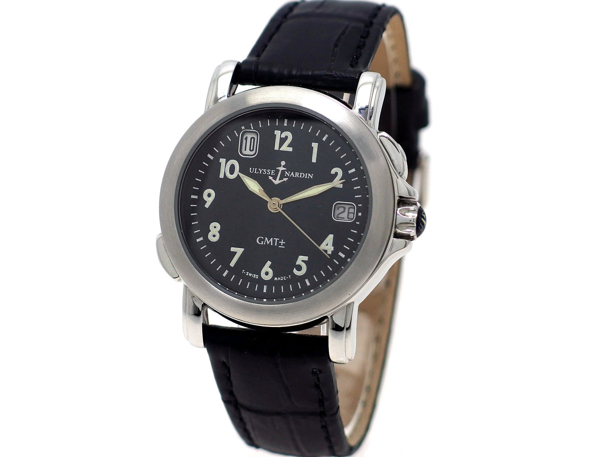ユリスナルダン サンマルコGMT± 203-22 自動巻 OH済 1990年代 USED