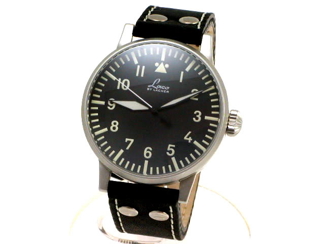 ラコ オートマチック 42mm 861062 スペアベルトつき USED　