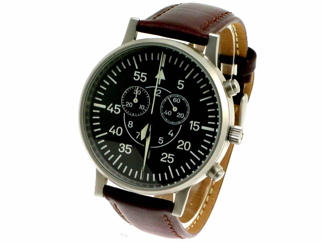 ラコ クオーツ クロノグラフ デイト 42mm 860886　USED