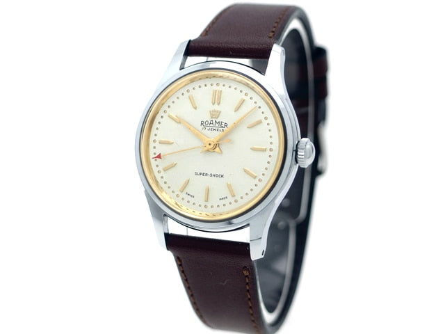 ローマー 215999 180459 スイス製 17石手巻 OH済 1960年代　