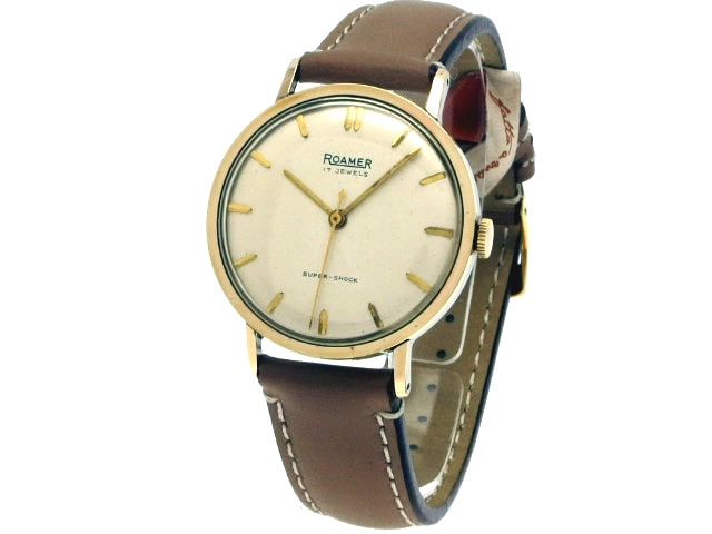 ローマー ST372 17石 手巻 OH済 スイス製 1950年代　