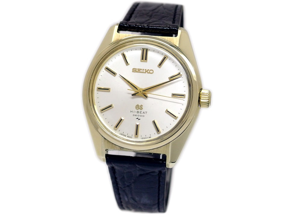 グランドセイコー 4520-8000 CAP GOLD ハイビート36000 25石手巻 OH済 昭和44年製 Seiko