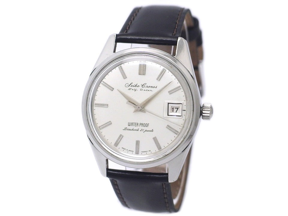 セイコー クロノス セルフデーター Ref.718990 21石 手巻 OH済 昭和39年製 Seiko