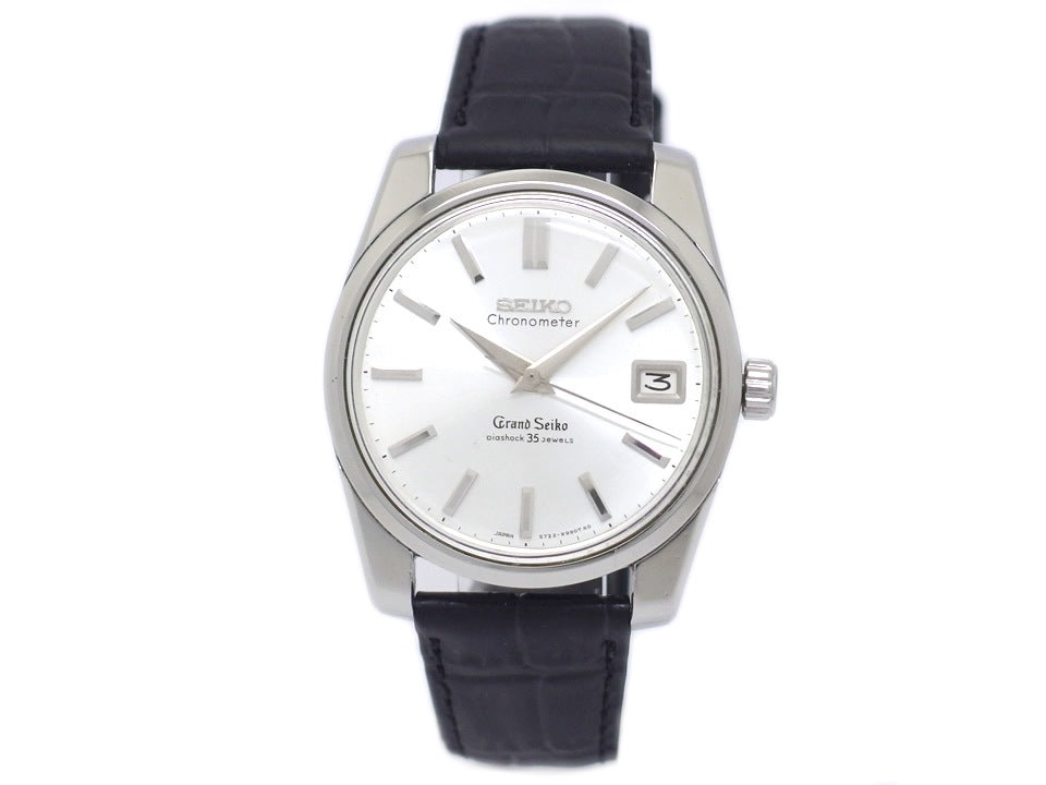 【希少】グランドセイコー 2ndモデル 5722-9990 ライオンメダリオン 手巻 OH済 昭和40年製 Seiko