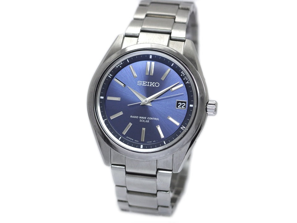 セイコー ブライツ SAGZ081 チタンモデル 電波ソーラー 現行モデル USED Seiko