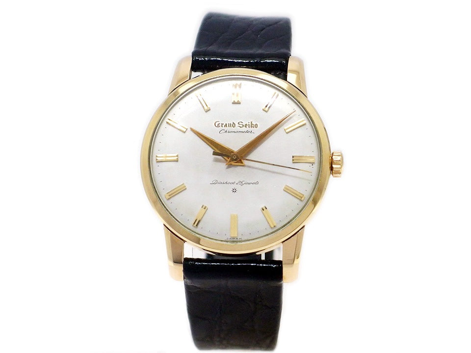 グランドセイコー ファーストモデル J14070 14KGF 手巻 OH済 昭和38年製 Seiko