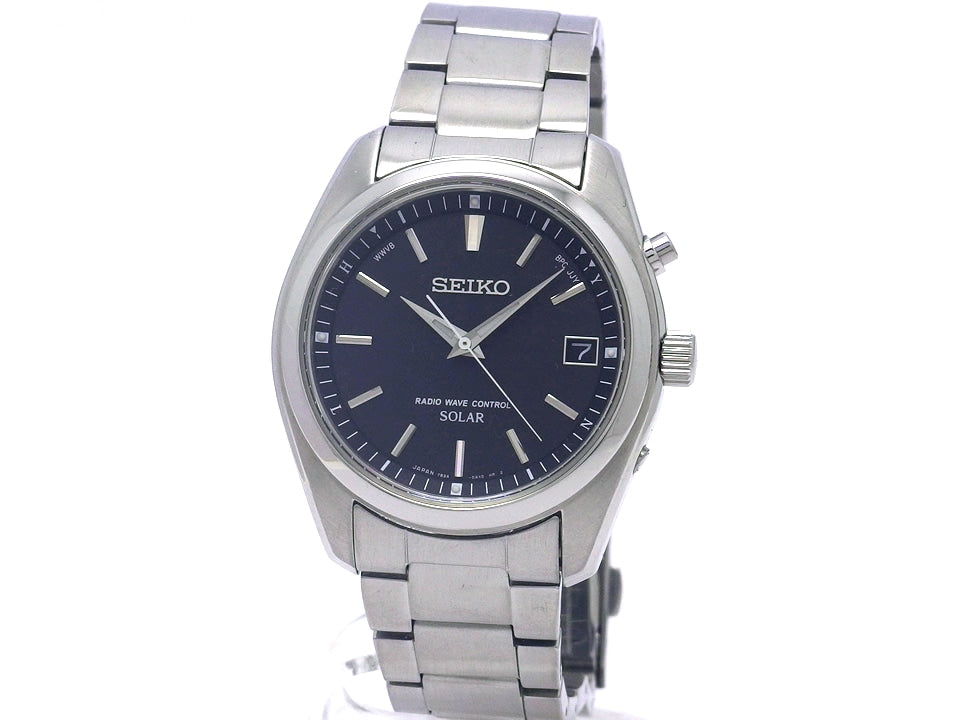 【美品】セイコー スピリット SBTM159 7B24-0AN0 電波ソーラー USED Seiko