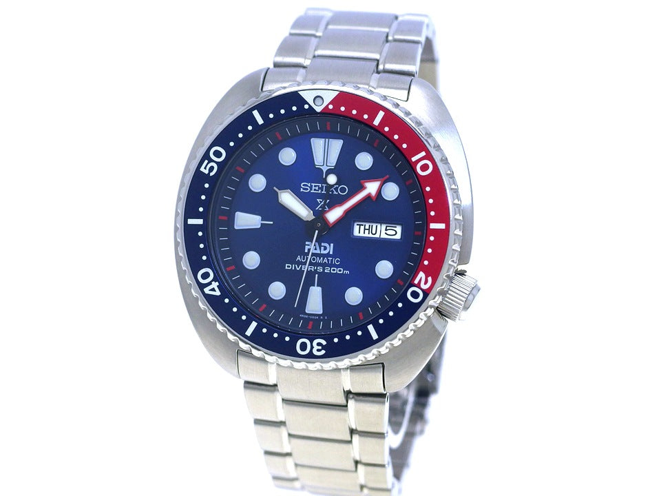 セイコー ダイバーズ 200m PADIコラボ SRPA21K1 ペプシベゼル 逆輸入モデル 自動巻 USED Seiko