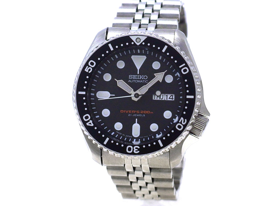 セイコー ダイバー 200m 逆輸入モデル SKX007J2 自動巻 USED Seiko