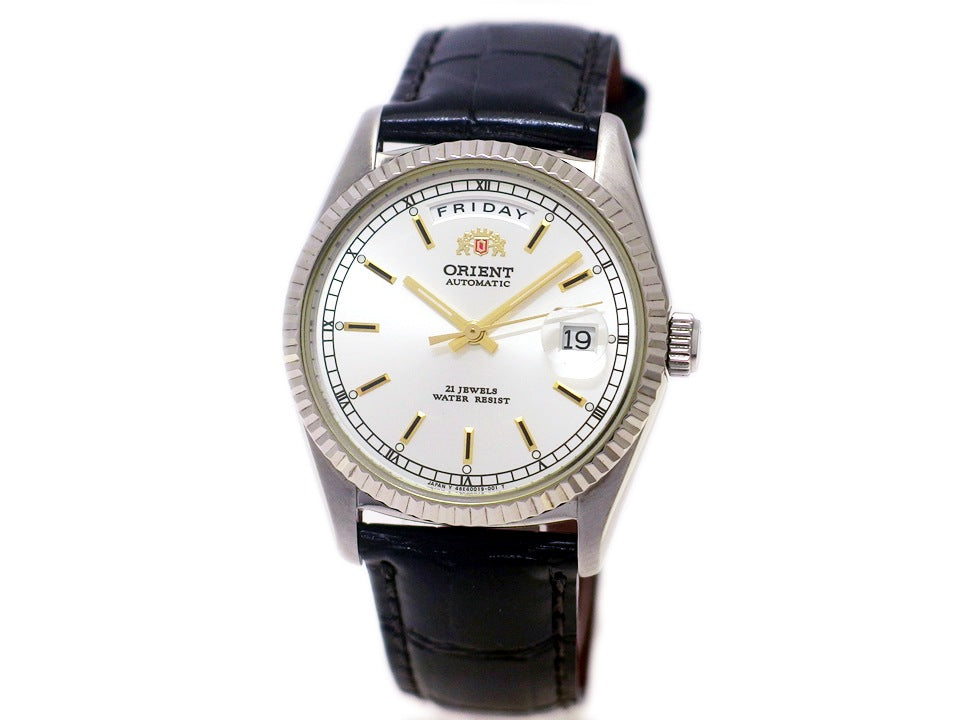 オリエント オートマチック デイデイト 46E701-91 逆輸入モデル 自動巻 2000年代 USED ORIENT