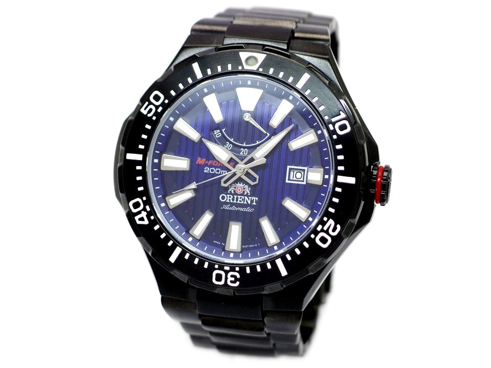 オリエント M-FORCE 200m Light Sports EL07-E0-B ダークブルー文字盤 自動巻 USED ORIENT