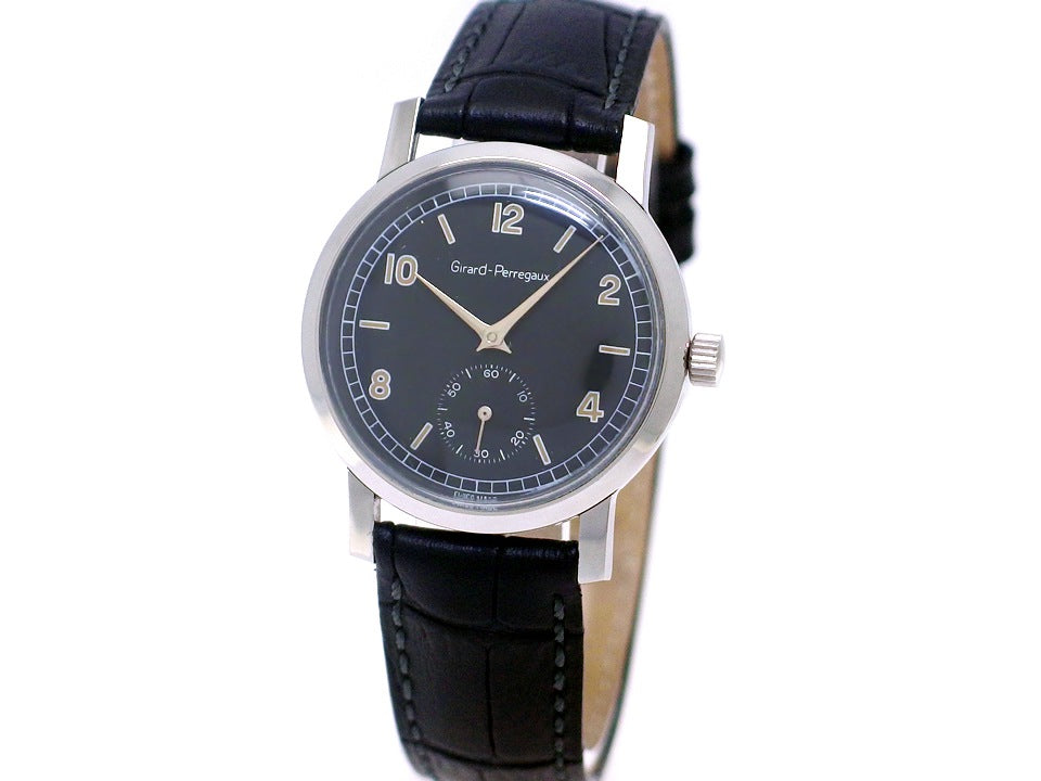 ジラールペルゴ スモールセコンド Cal.091 17石 手巻 OH済 1970年代 Girard Perregaux