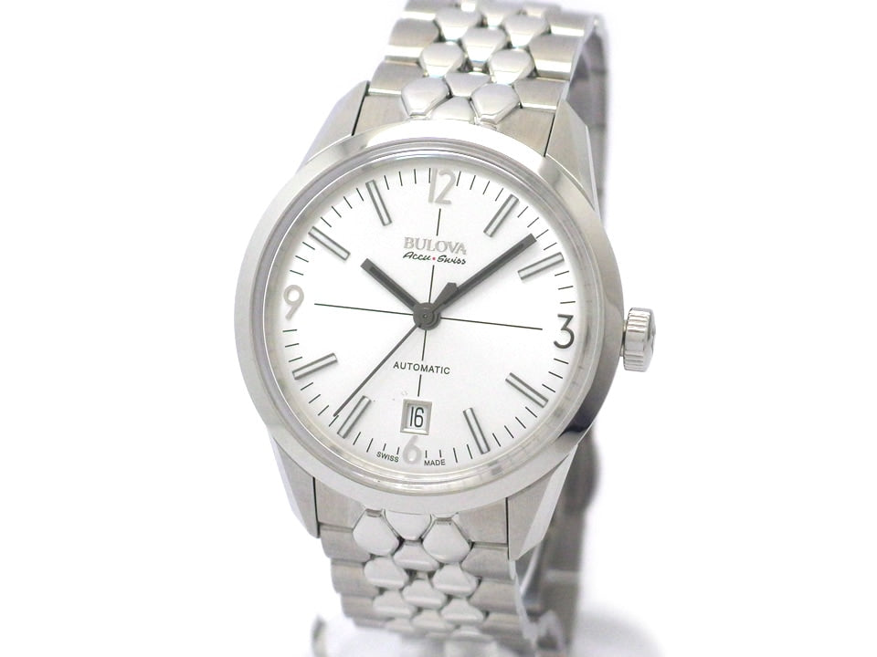 【美品】ブローバ アキュスイス ミューレン 63B177 スイス製 自動巻 USED Bulova