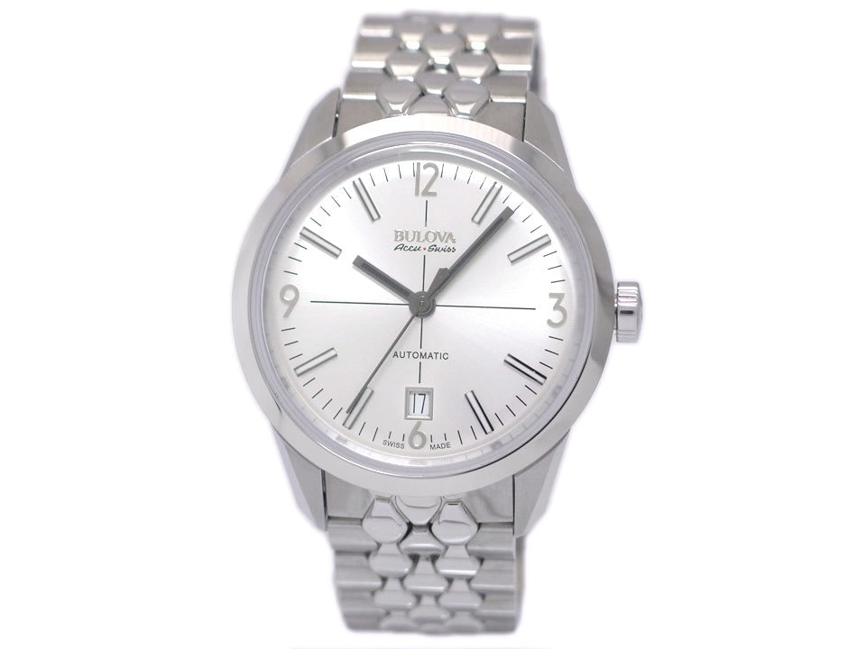 【美品】ブローバ アキュスイス ミューレン 63B177 スイス製 自動巻 USED Bulova