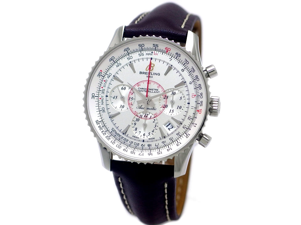 【美品】ブライトリング モンブリラン01 AB0130 A033G09W 自動巻 2012年以降 USED　Breitling
