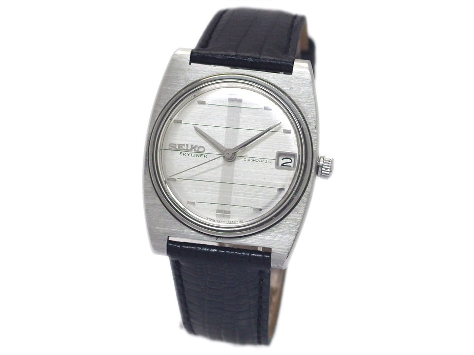 セイコー スカイライナー 6222-7030 ワンピースケース 手巻 OH済 昭和42年製 Seiko