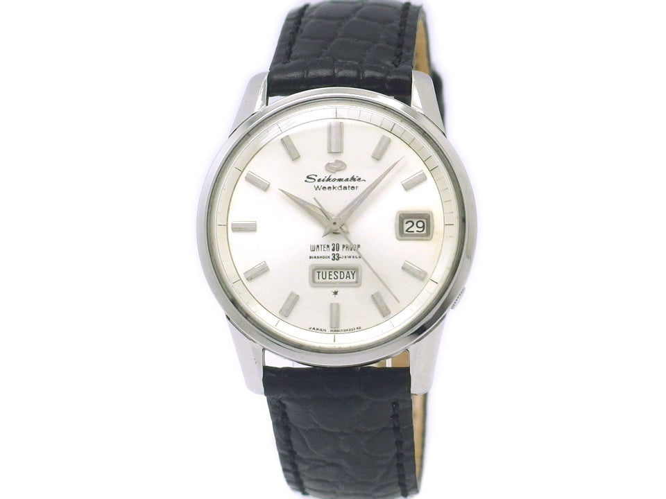 セイコー マチック ウィークデーター J13080 Cal.400 33石 自動巻 OH済 昭和38年製 Seiko