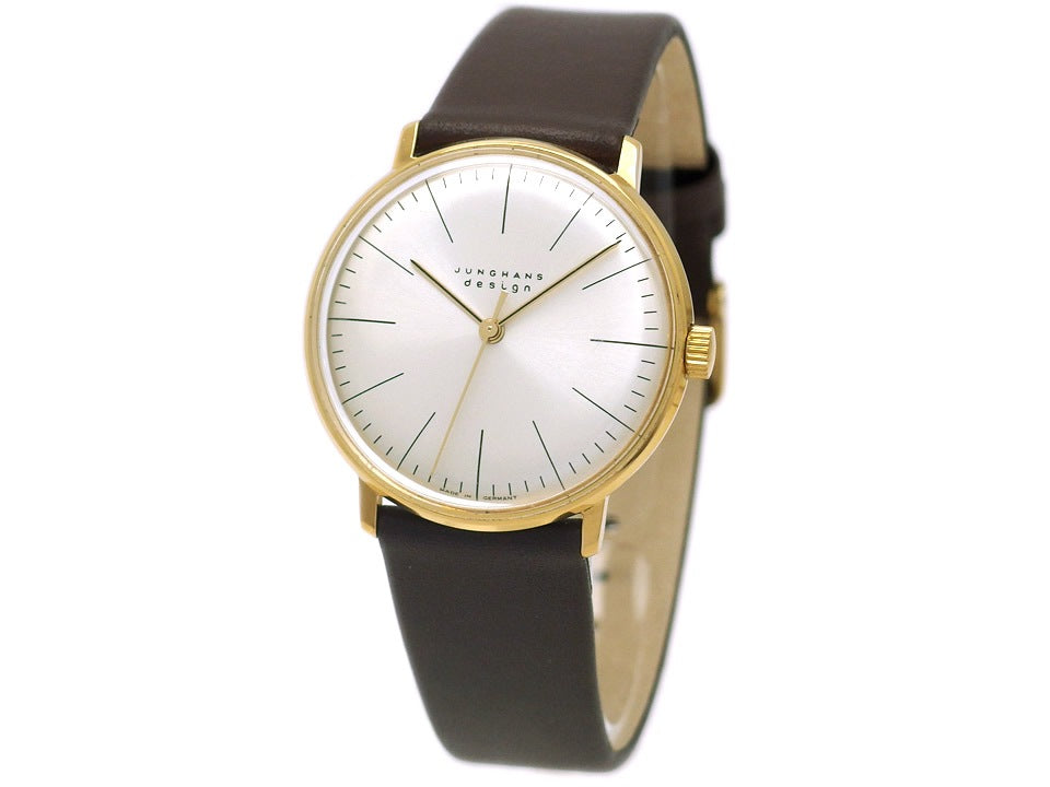 ユンハンス マックスビル デザイン 027 5703 00 手巻き OH済 USED JUNGHANS Desige byMax Bill