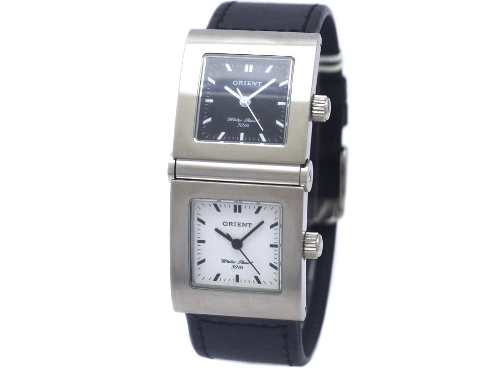 オリエント RUREZA ダブルフェイス WGB011GD クオーツ 未使用品 ORIENT