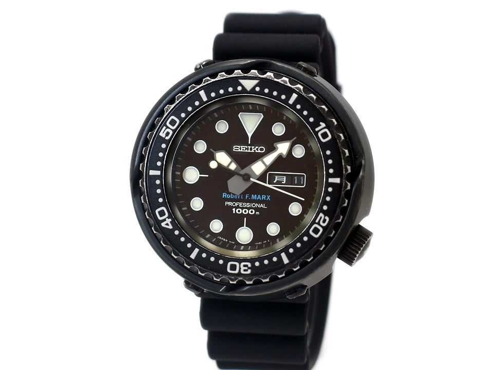 セイコー プロスペックス マリーンマスター ロバート･F･マークス300本限定 SBBN00E クオーツ USED Seiko