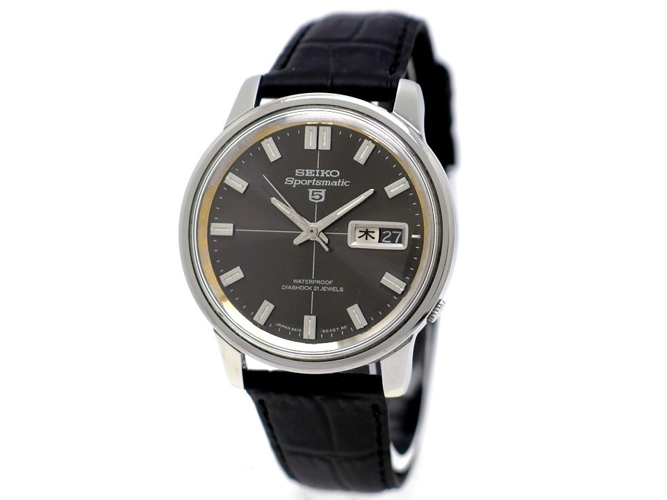 セイコー ファイブ スポーツマチック 6619-9070 自動巻 OH済 昭和41年製 Seiko