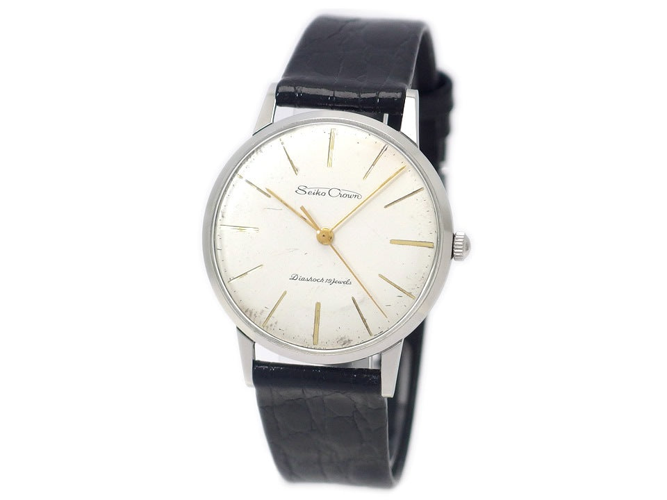 セイコー クラウン 15002 Cal.560 19石手巻 OH済 昭和35年/1960年製 Seiko