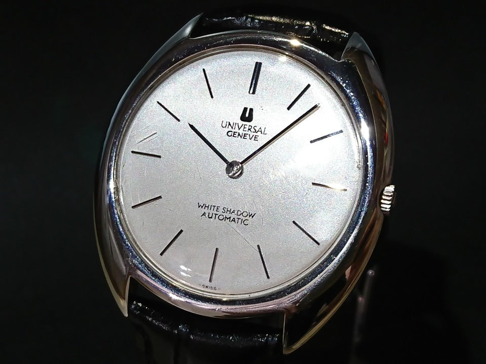 ユニバーサルジュネーブ ホワイトシャドウ Ref.866101 Cal.2-66 自動巻 OH済 1970年代