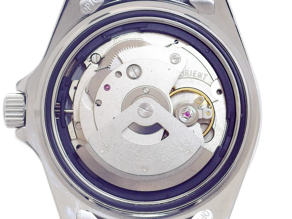 オリエント キングマスター WZ0251ER ホワイト文字盤 銀ベゼル 自動巻 2000年代 USED ORIENT