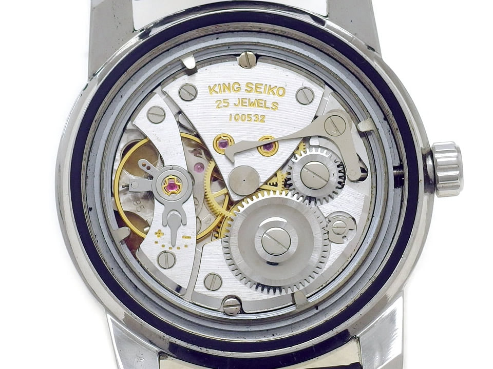 キングセイコー セカンドモデル 44999 初期型 盾メダリオン 手巻 OH済 昭和39年製 Seiko