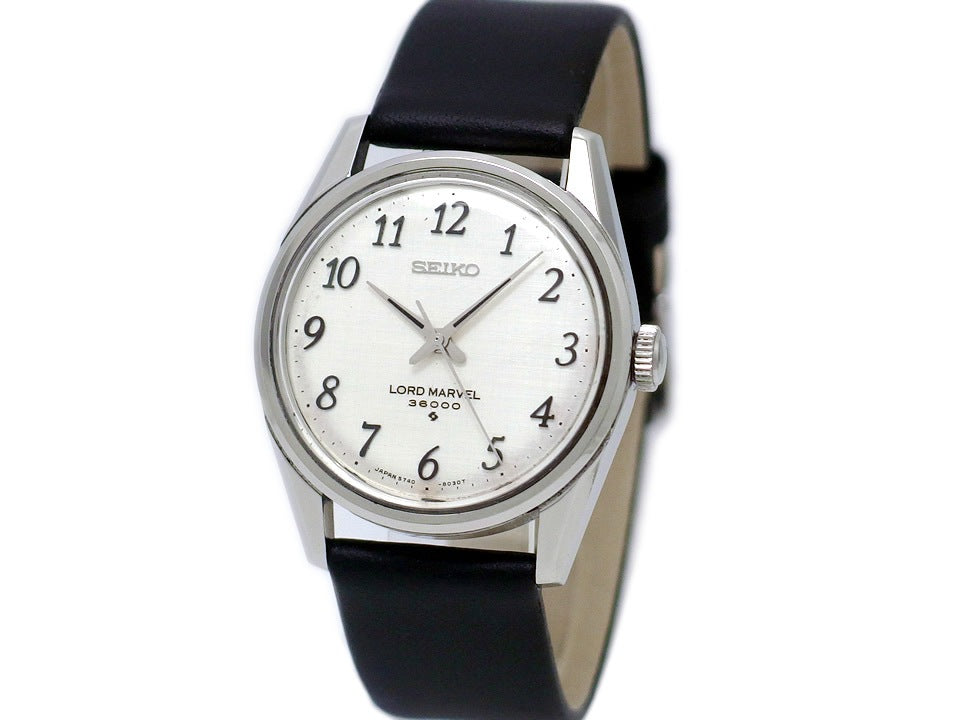 セイコー ロードマーベル 36000 5740-8000 アラビアインデックス 手巻 OH済 昭和48年製 Seiko