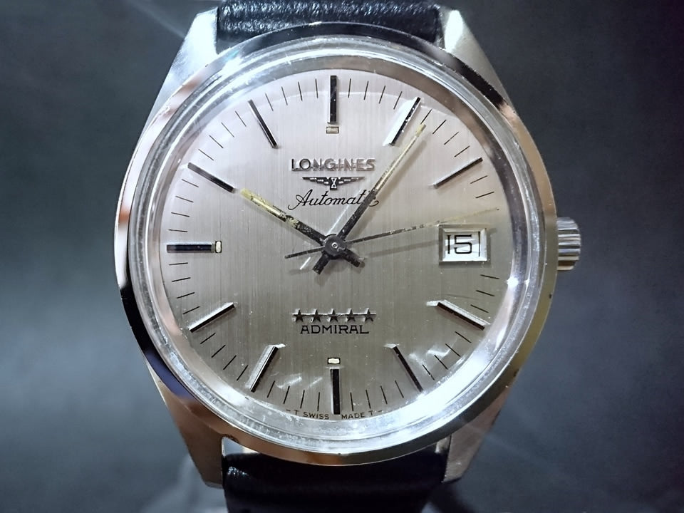 ロンジン アドミラル 5スター Ref.1570 Cal.633.1 自動巻 OH済 1970年代