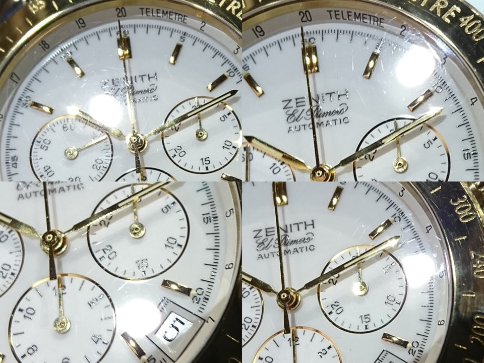 ゼニス レインボー エルプリメロ 53.0463.400 18KYG/SS 自動巻 OH済 1999年頃 USED