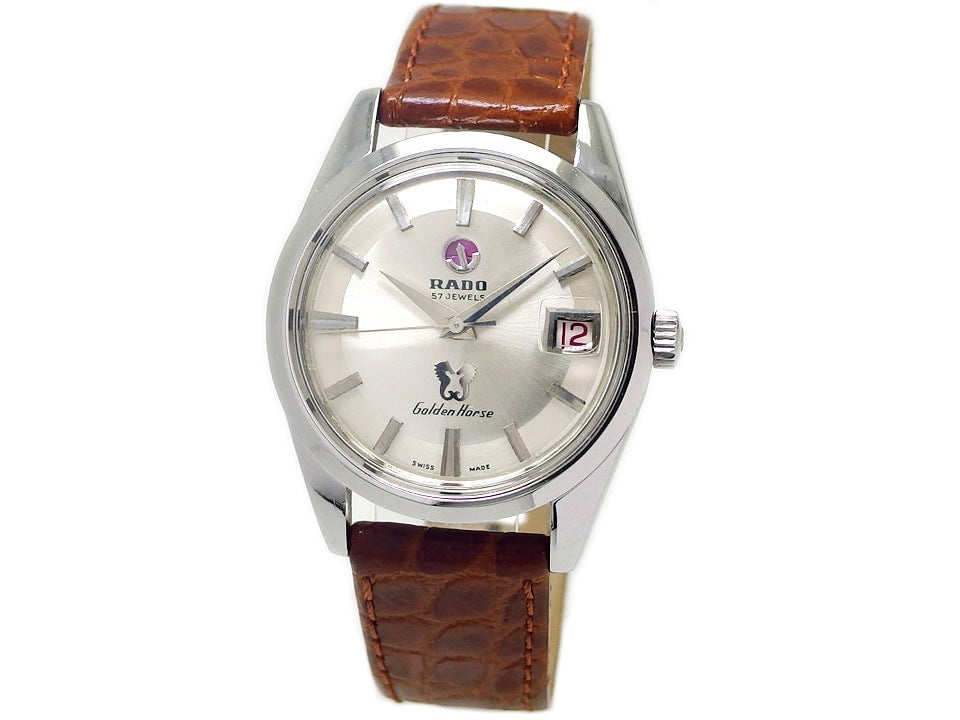 ラドー ゴールデンホース 57石 Ref.11675 Cal.1700/01 自動巻 OH済 1957年頃 Rado