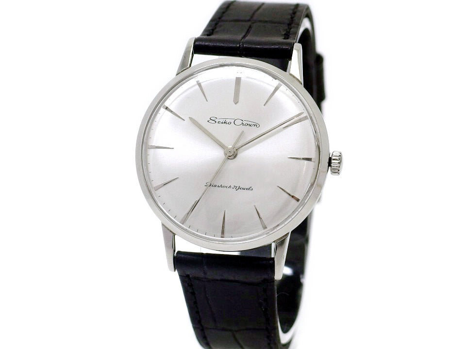 セイコー クラウン 15002 Cal.560 21石手巻 OH済 1960年製 Seiko