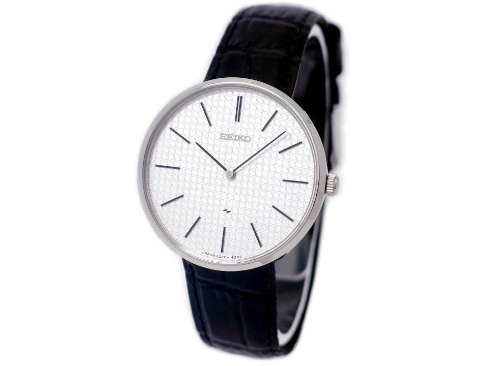 セイコー シャリオ Ref.2220-0540 手裏剣文字盤 24石 手巻 OH済 昭和51年製 Seiko