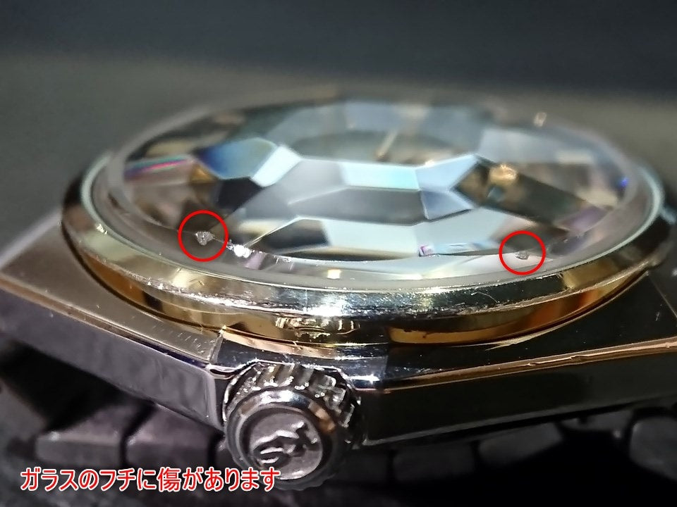 キングセイコー バナック 5626-7180 亀甲型9面カットガラス 自動巻 OH済 昭和48年製