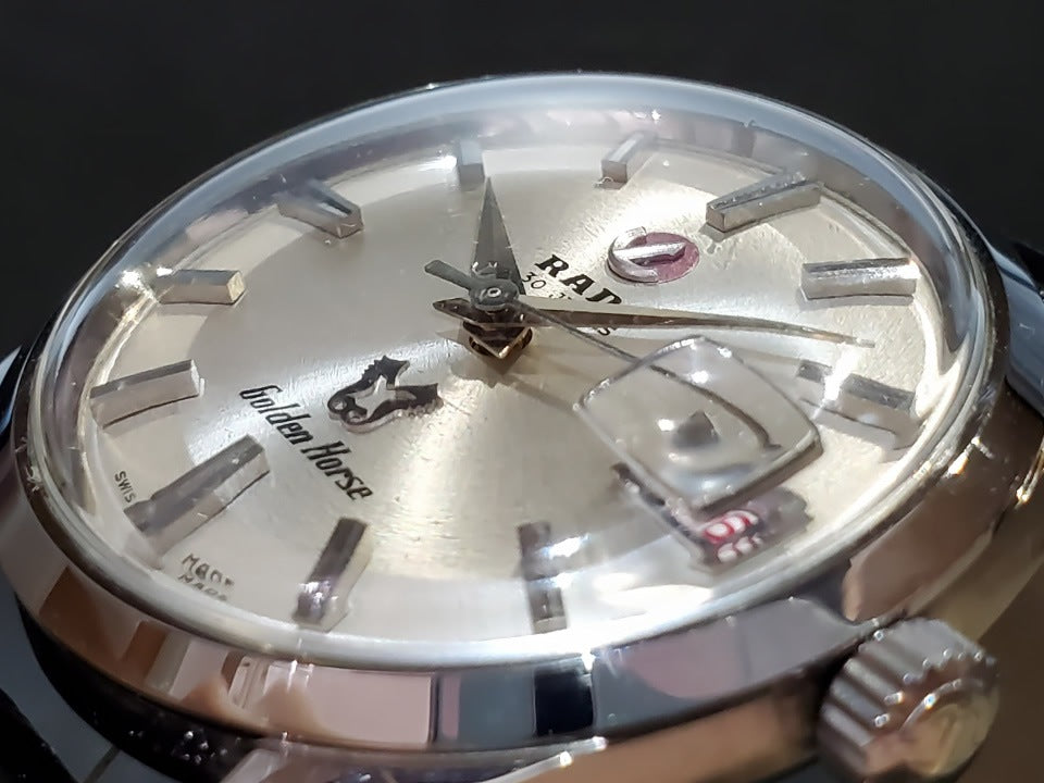 ラドー ゴールデンホース 30石 Ref.11675/1 Cal.AS1858 純正尾錠付き 自動巻 OH済 1970年代 Rado