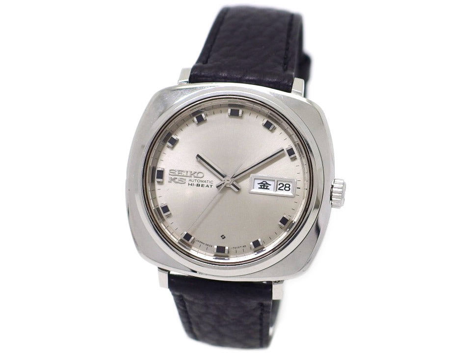 キングセイコー 5626-7010 クッション型 ワンピースケース KSメダリオン 自動巻 OH済 昭和44年製 Seiko