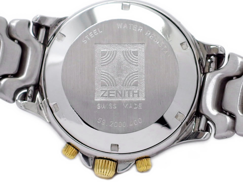 ゼニス デファイ エルプリメロ クロノグラフ 59.2000.400 Cal.400 自動巻 OH済 1990年代 USED